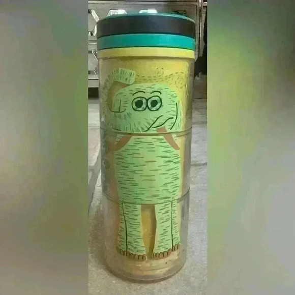 Starbucks Other - Starbucks Children’s Zoo Animals Twist Puzzle Cup 8oz Kids 2009. C180